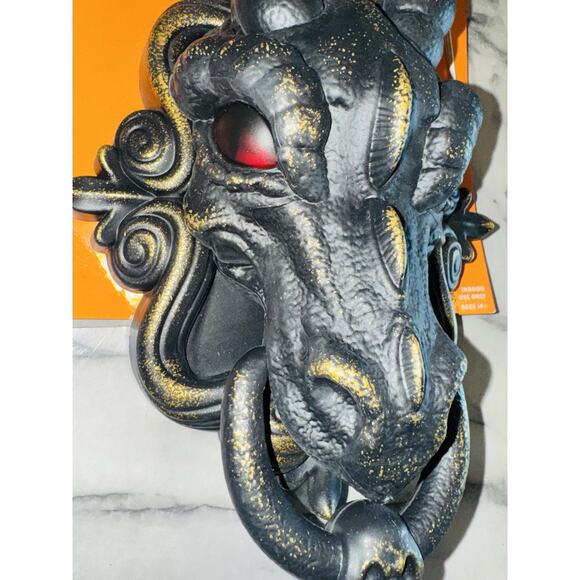 NEW Hyde And Eek Target Halloween Talking Dragon Door Knocker Sound Motion LITE - Picture 7 of 7